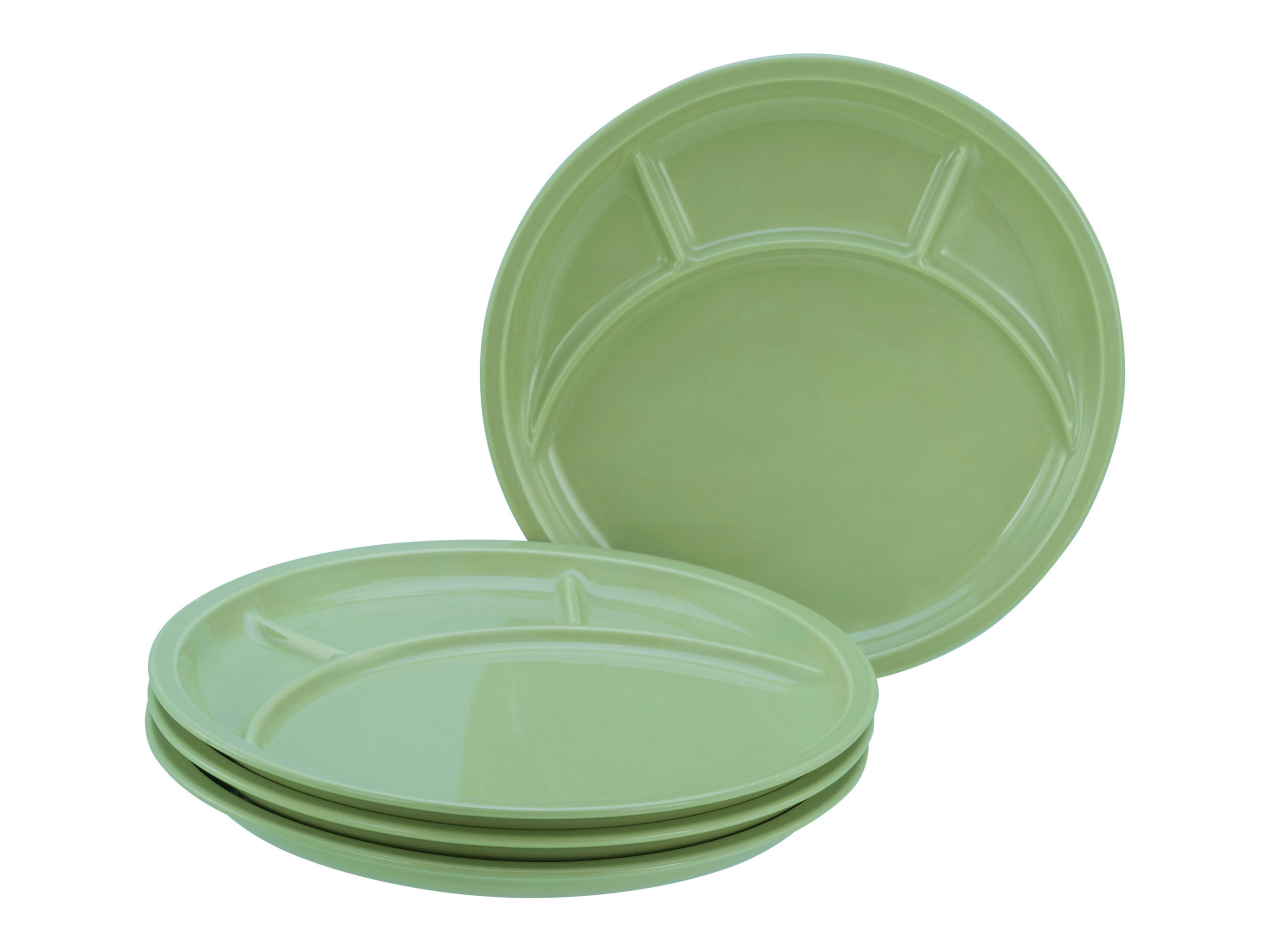 FONDUETELLER Universal  27 cm   - Grün, Basics, Keramik (27cm) - Creatable