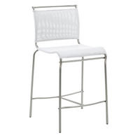 TRESENSTUHL Netz Grau  - Grau, Design, Textil/Metall (51/96,5/53cm) - Connubia 