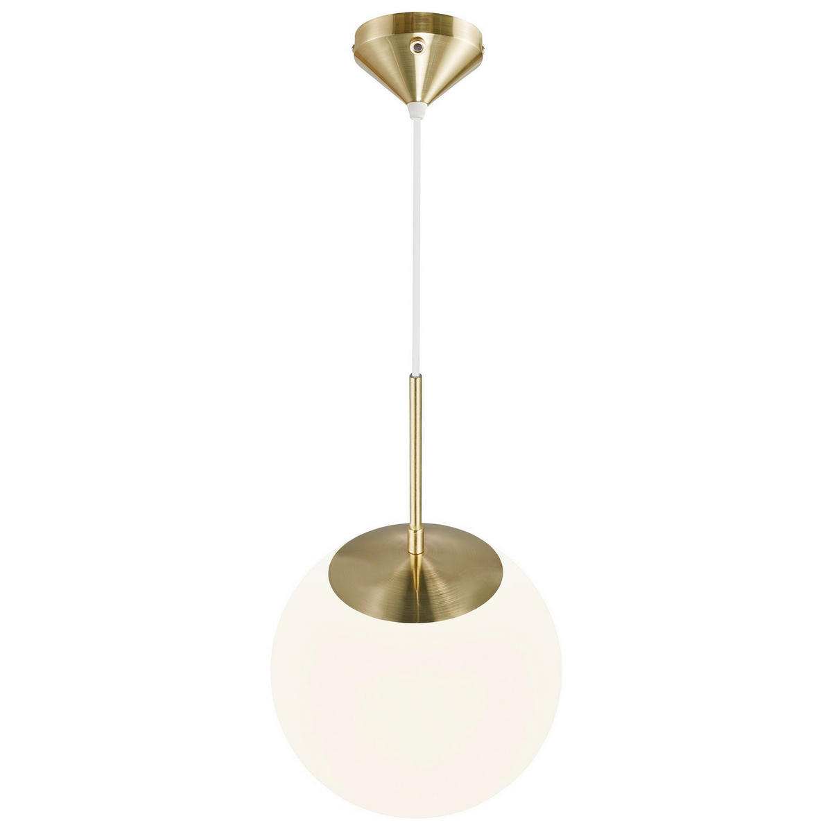 PENDELLEUCHTE 25/40 cm   - Weiß, Design, Glas (25/40cm) - Nordlux