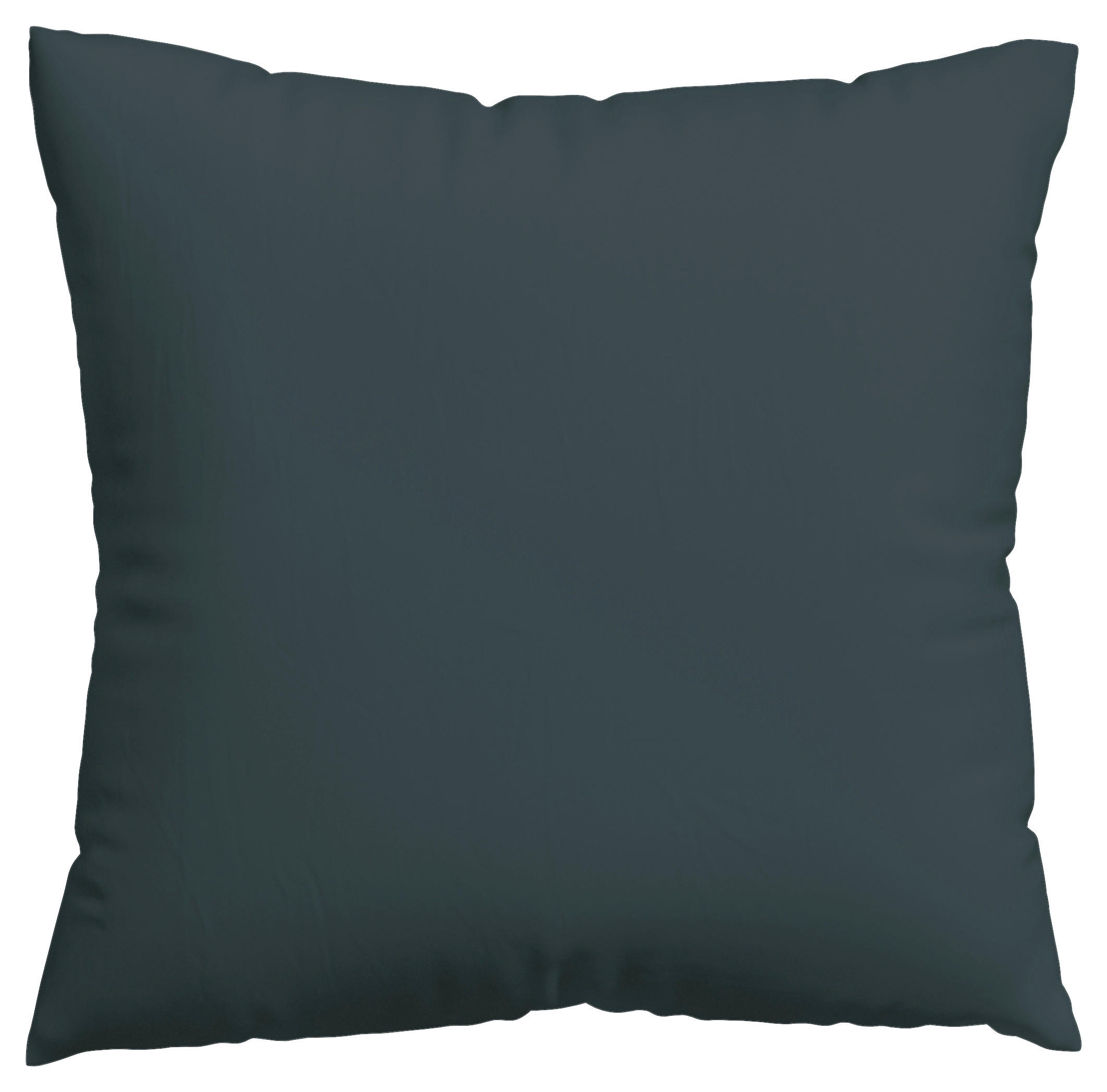 KISSENHÜLLE EASY JERSEY 40/40 cm  - Dunkelgrau, Basics, Textil (40/40cm) - Schlafgut