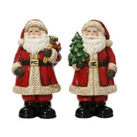 KARÁCSONYI FIGURA - többszínű, Basics, kerámia (10/12/23.5cm)