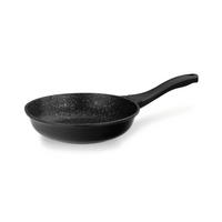 BRATPFANNE  - Schwarz, KONVENTIONELL, Metall (24/5cm) - Kela