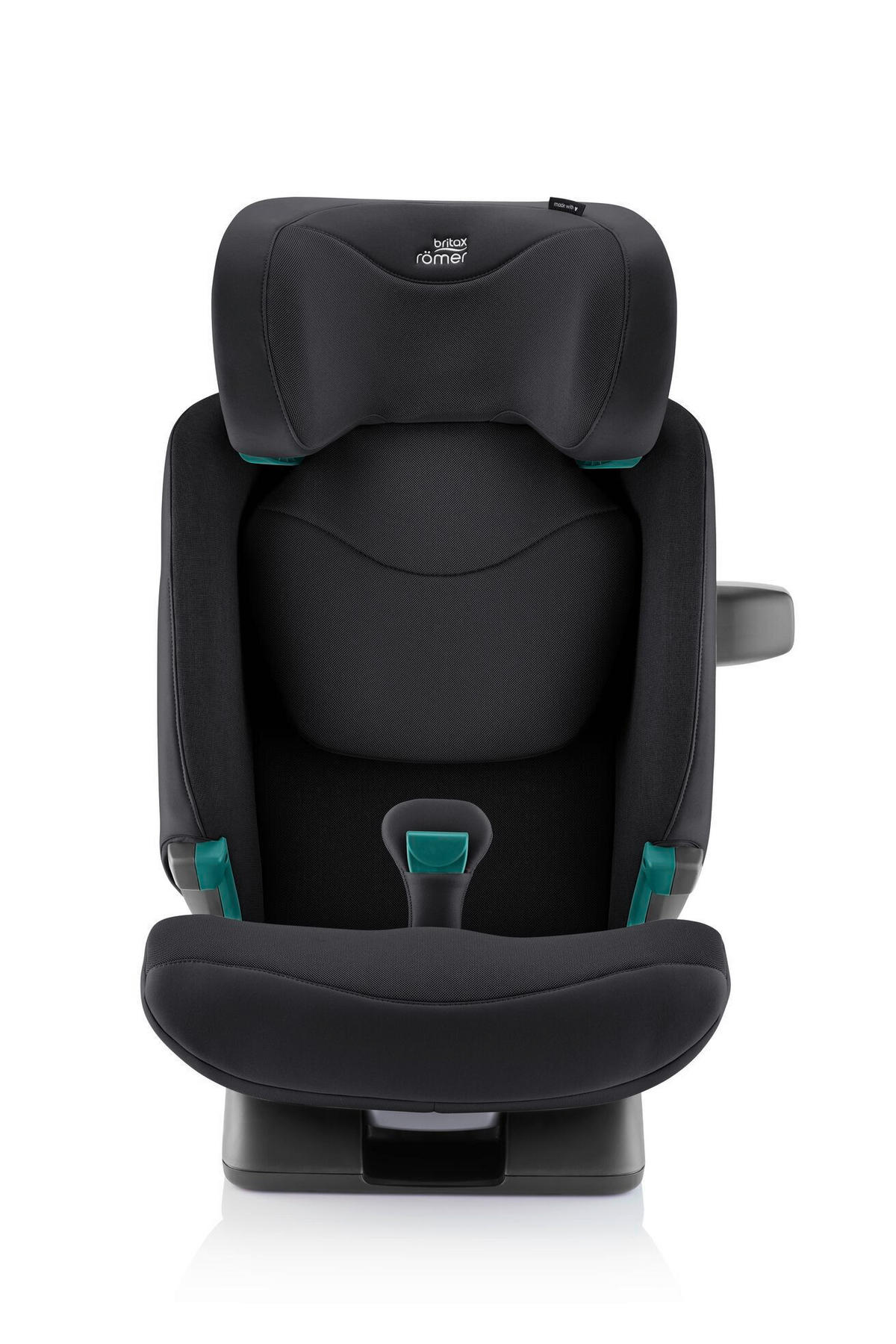 KINDERAUTOSITZ SAFEFIX Carbon Black   - Schwarz, Basics, Kunststoff/Textil (44/69-83/48cm) - Britax Römer