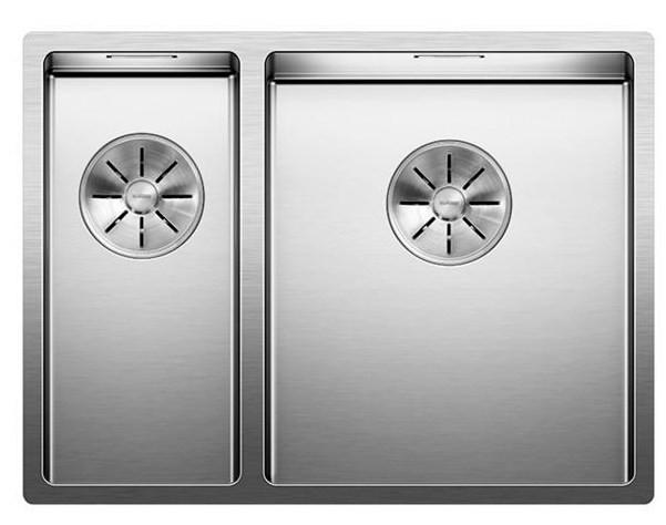 SPÜLE 521608  - Edelstahlfarben, Basics, Metall (58,5/19,9/44cm) - Blanco