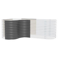 HOCHBEET-ERWEITERUNG 80/85,8/80 cm  - Anthrazit, Basics, Metall (80/85,8/80cm)
