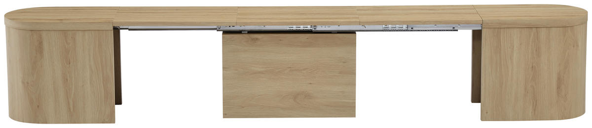 SITZBANK in Holzwerkstoff Eichefarben  - Eichefarben, MODERN, Holzwerkstoff (100/262/36/46cm) - P & B