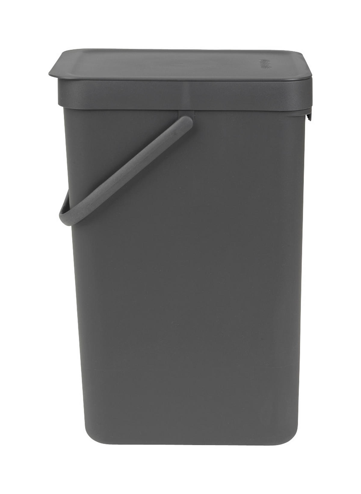 ABFALLEIMER SORT & GO 16 L  - Dunkelgrau, Basics, Kunststoff (22/40.1/27.9cm) - Brabantia