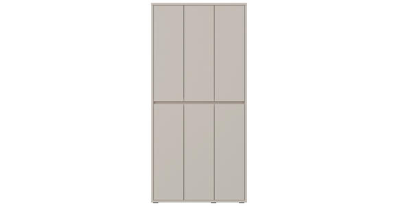 SCHUHSCHRANK 100/210/34 cm - Kaschmir, KONVENTIONELL, Holzwerkstoff/Kunststoff (100/210/34cm) - Xora