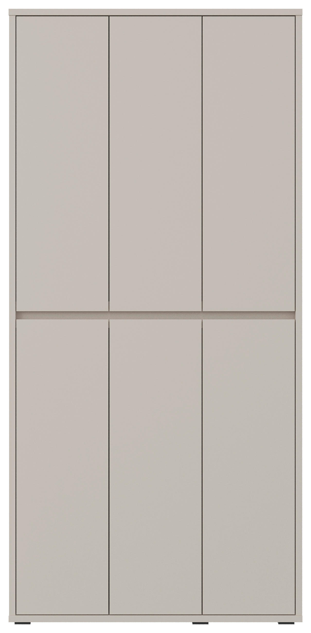 SCHUHSCHRANK Kaschmir  - Kaschmir, KONVENTIONELL, Holzwerkstoff/Kunststoff (100/210/34cm) - Xora