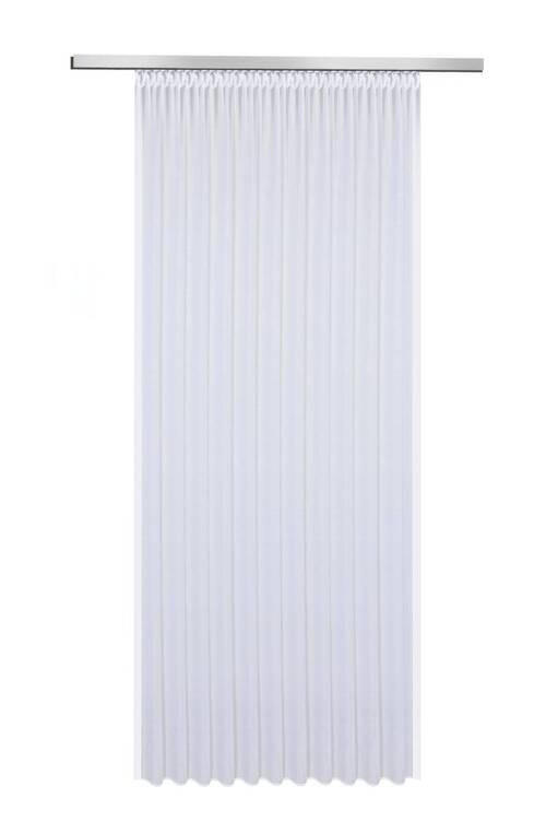 FERTIGSTORE  transparent  300/245 cm   - Weiß, Basics, Textil (300/245cm)
