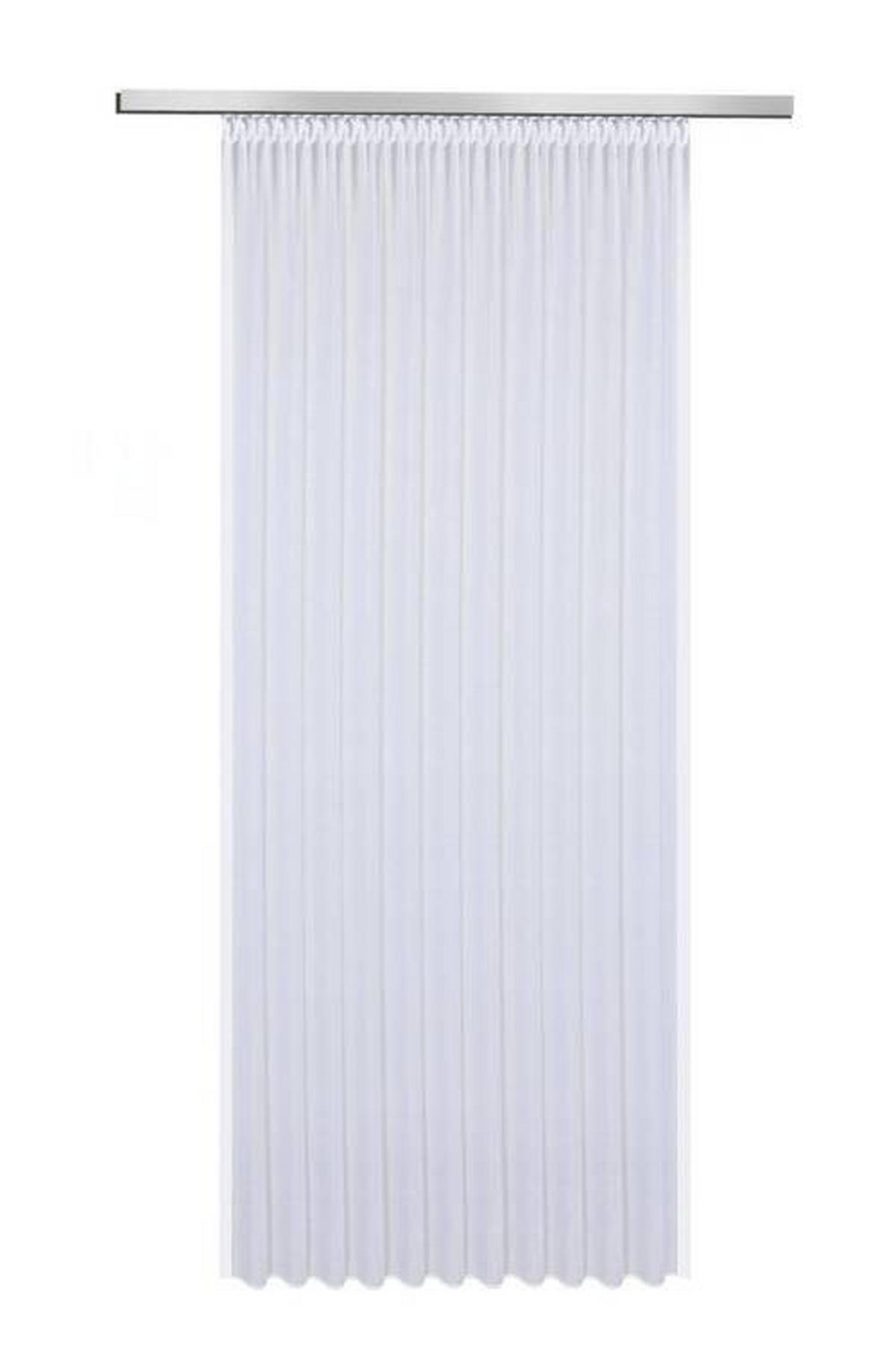 FERTIGSTORE  transparent  300/245 cm   - Weiß, Basics, Textil (300/245cm)