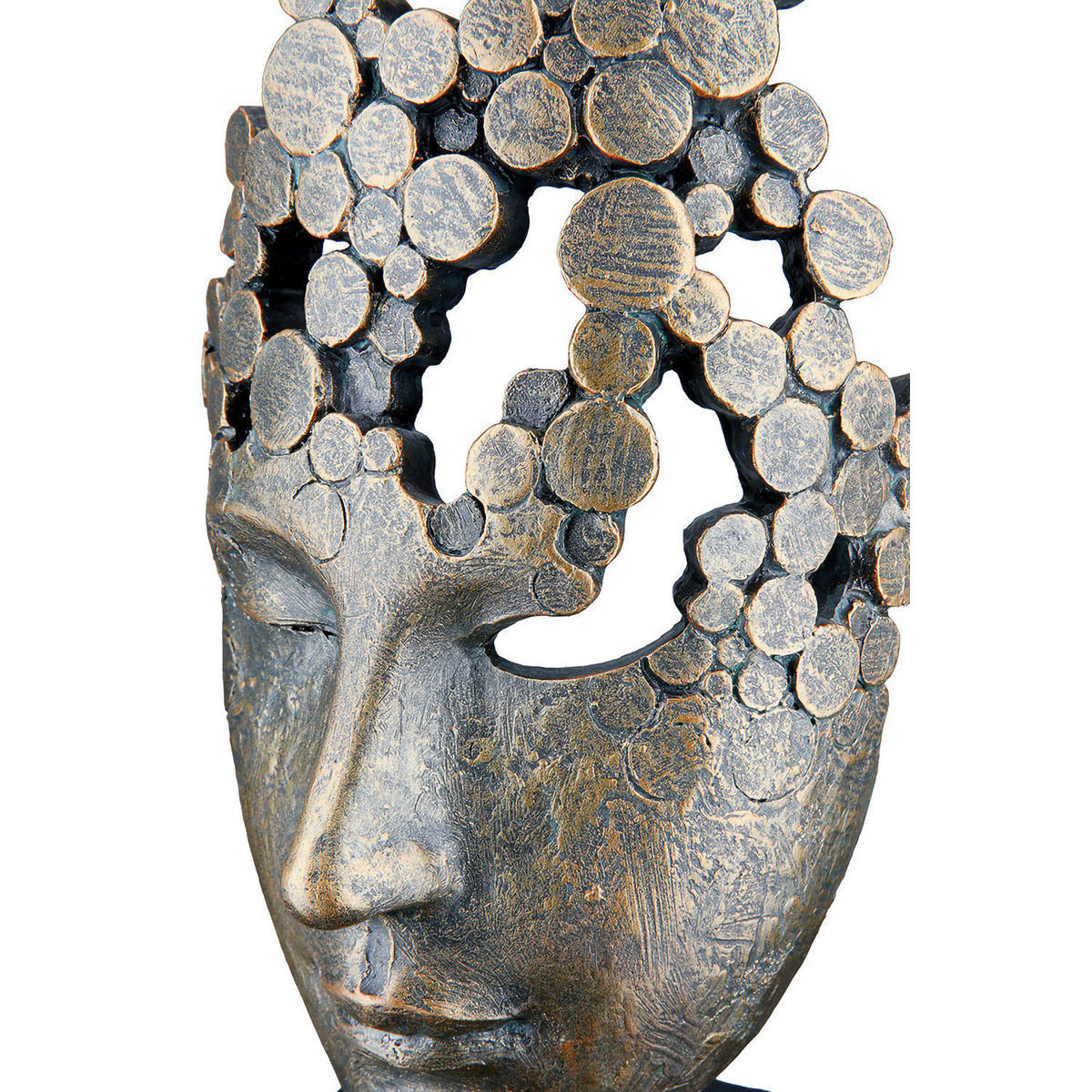 SKULPTUR - Bronzefarben, Basics, Kunststoff (19,5/36/15cm)