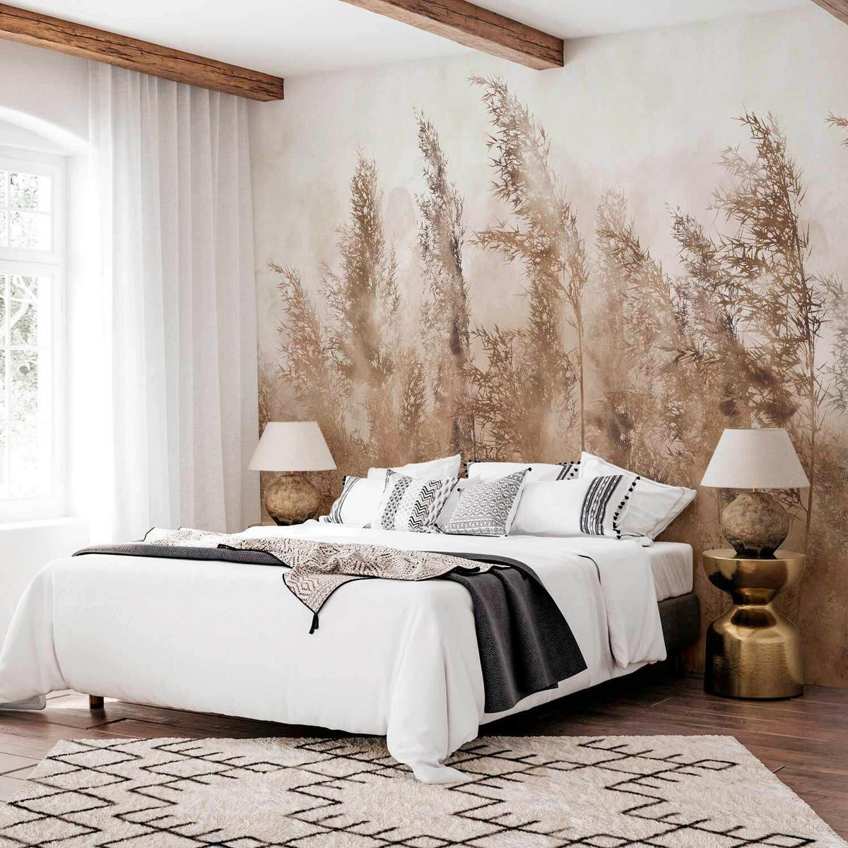 FOTOTAPETE  - Hellbraun/Beige, LIFESTYLE, Textil (100/70cm) - artgeist