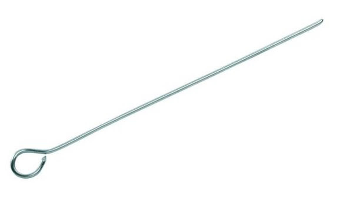 ROULADEN-NADELN - Edelstahlfarben, KONVENTIONELL, Metall (10cm) - Gefu