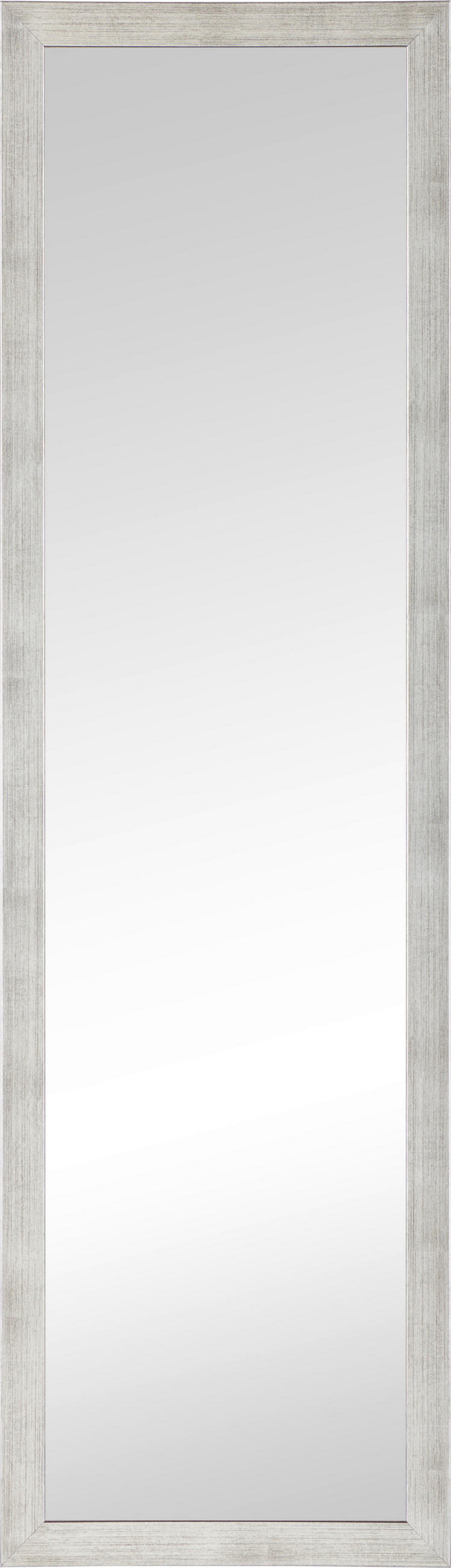 NÁSTĚNNÉ ZRCADLO 36/126/2,5 cm  - barvy stříbra, Design, kompozitní dřevo/sklo (36/126/2,5cm) - Carryhome