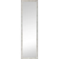 OGLEDALO ZIDNO  36/126/2,5 cm     - srebrne boje, Design, staklo/drvni materijal (36/126/2,5cm)