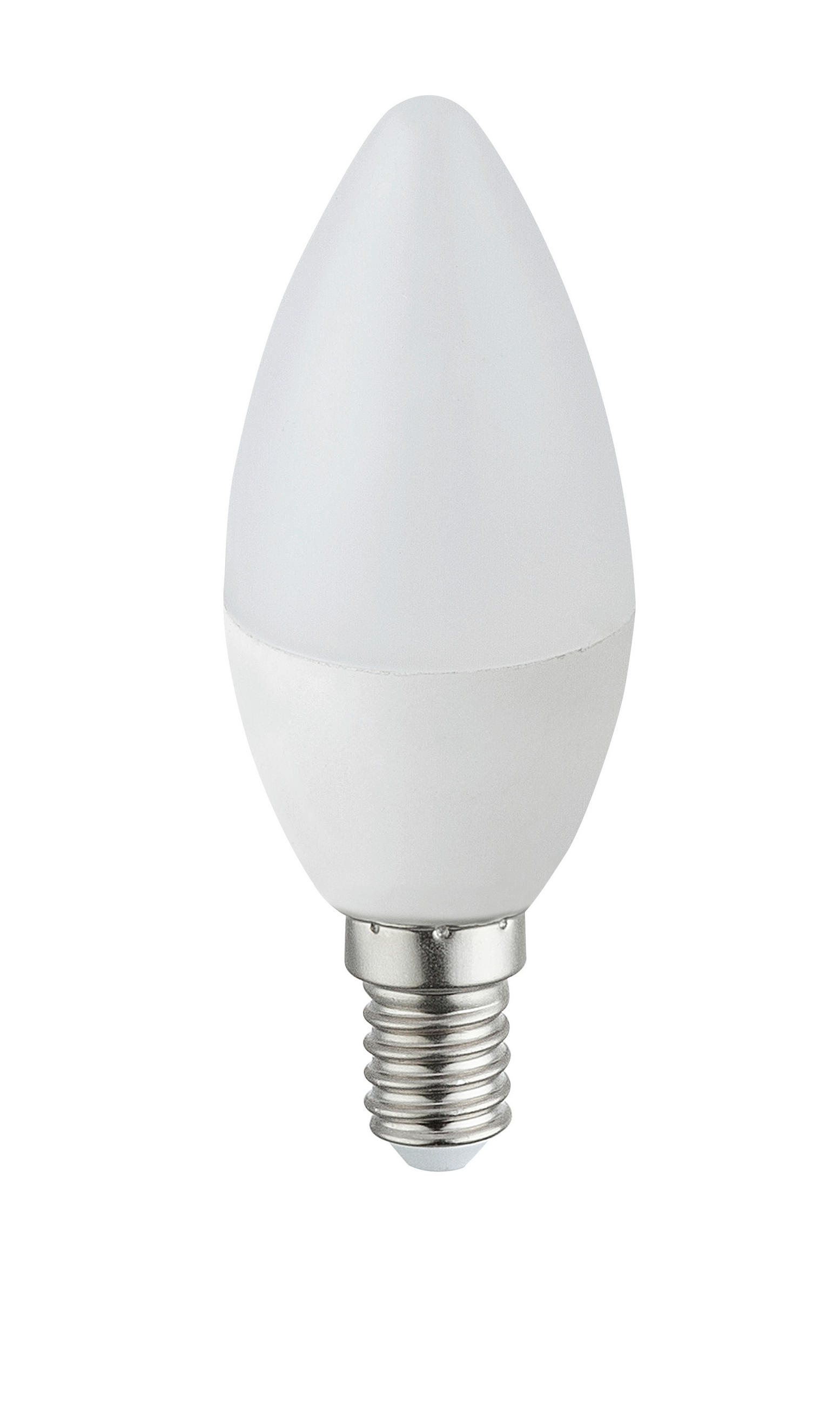 Bec Led   E14 4,9 W  - opal, Basics, plastic (3,7/10cm)