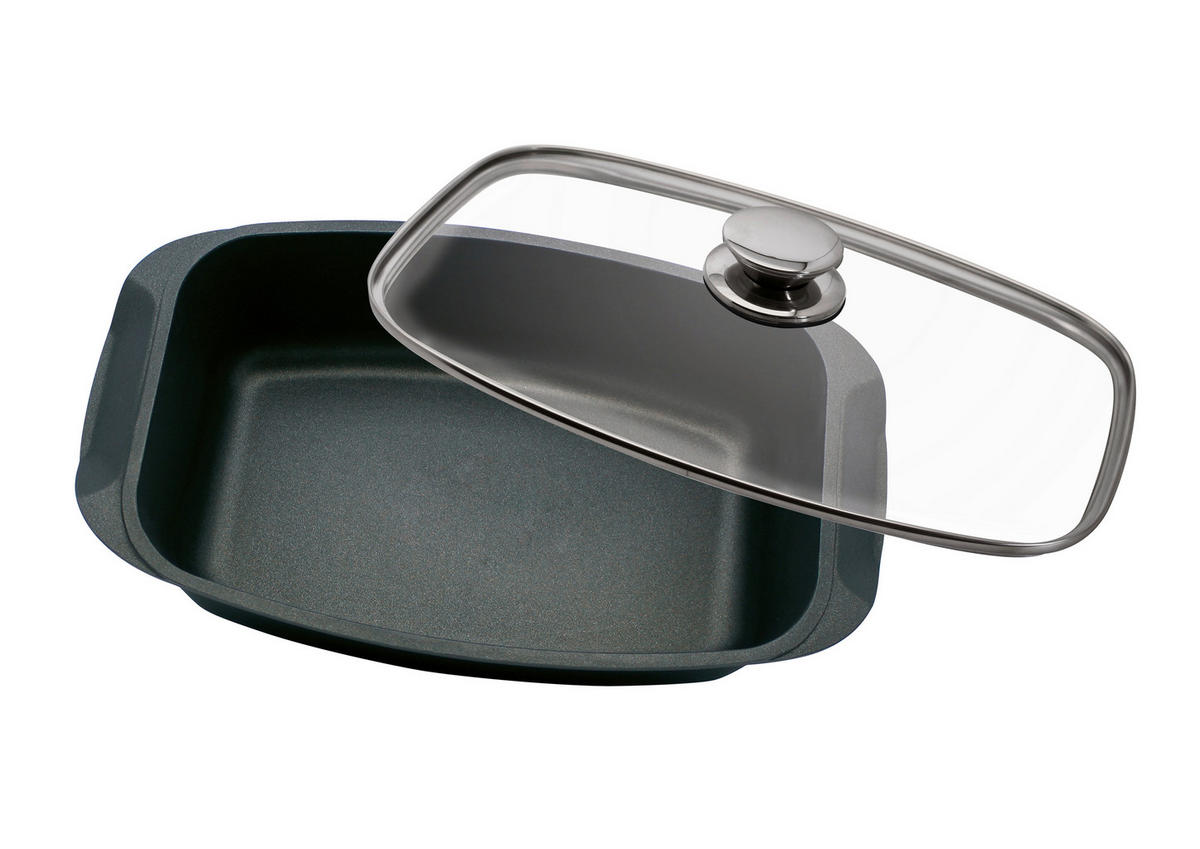 BRÄTER Quatrorondo 5,4 L  - Schwarz, Basics, Metall (32cm) - ELO