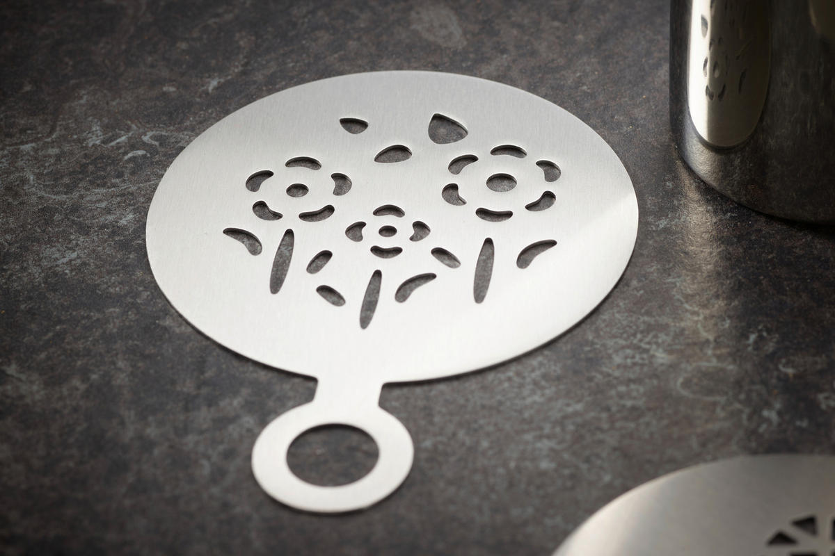 KAFFEESET 23-teilig  - Silberfarben, Design, Metall (10,5cm) - Echtwerk