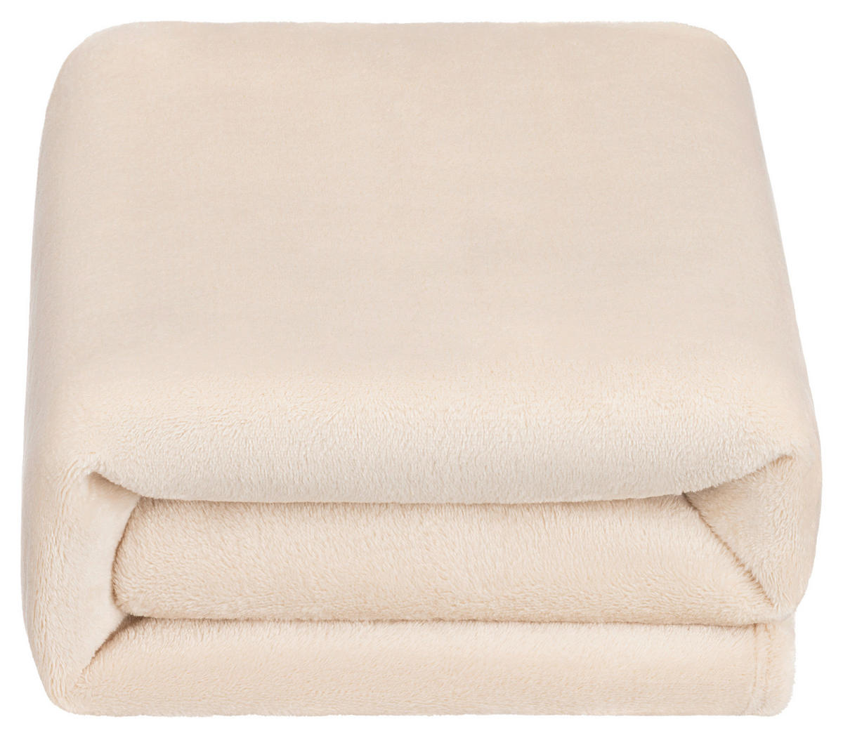 DECKE EMMA 140/190 cm  - Sandfarben, Basics, Textil (140/190cm) - Novel