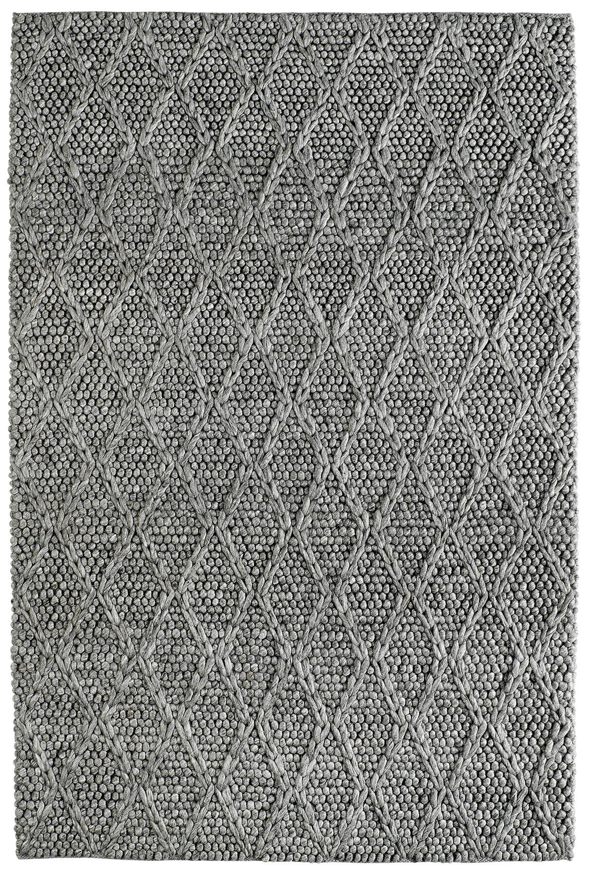 FLACHWEBETEPPICH 80/150 cm Graphitfarben rechteckig  - Graphitfarben, Basics, Textil (80/150cm) - Obsession