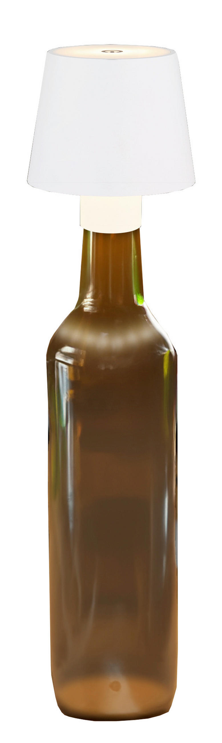 PORTABEL LAMPA 10,6/13 cm   - vit, Klassisk, metall/plast (10,6/13cm) - Globo