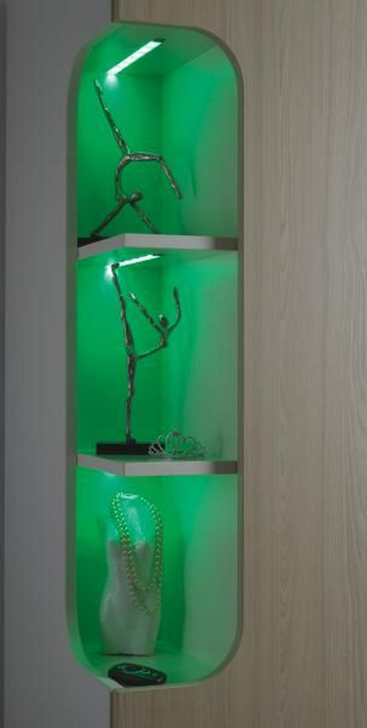 JUGENDZIMMER - Design, Glas/Holzwerkstoff - Venda