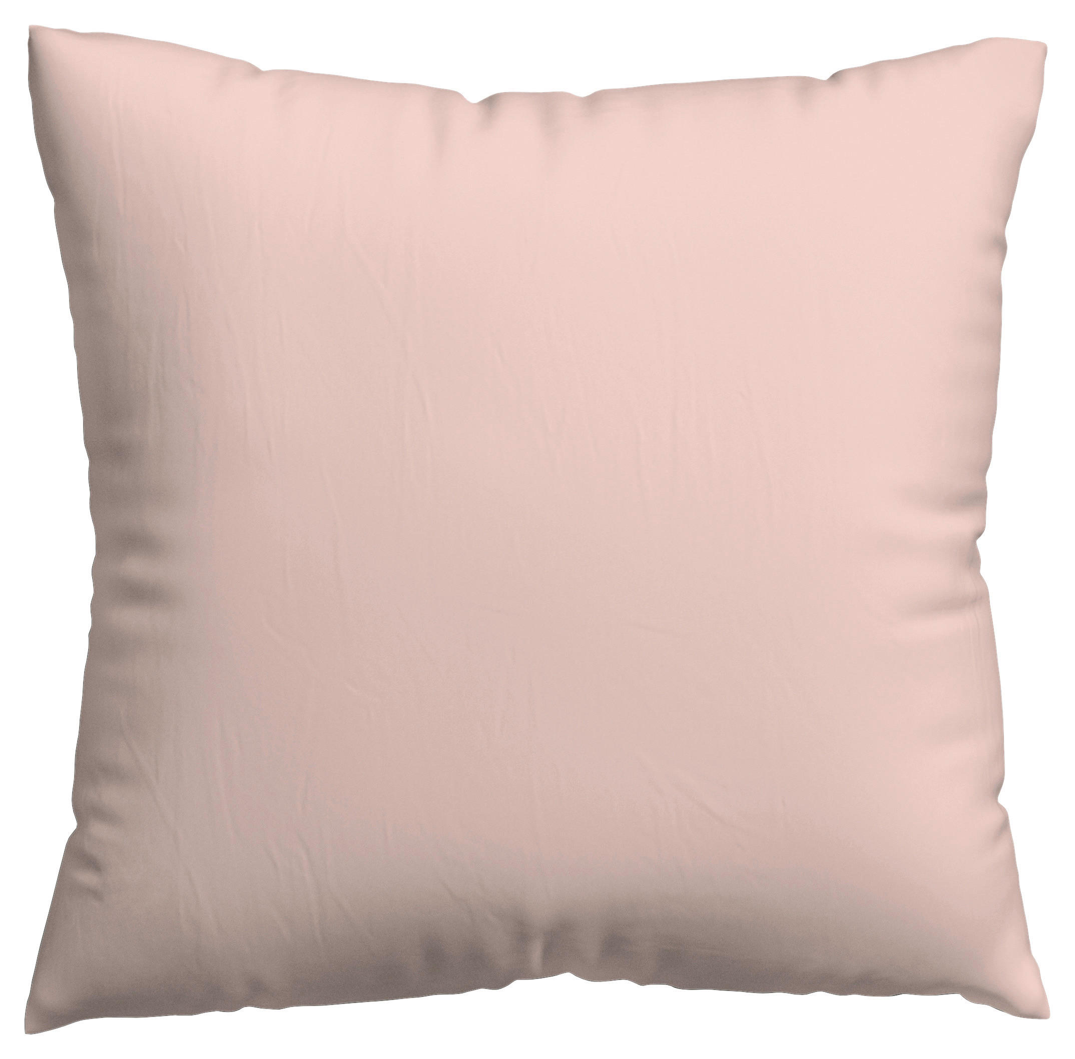 KOPFKISSENBEZUG WOVEN SATIN 80/80 cm  - Hellrosa, Basics, Textil (80/80cm) - Schlafgut