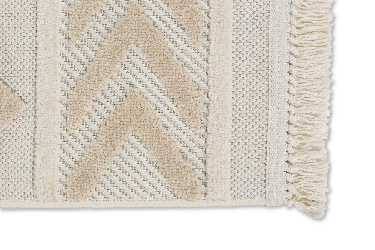 WEBTEPPICH 200/290 cm Summer Creme  - Creme, Basics, Kunststoff/Textil (200/290cm) - Schöner Wohnen