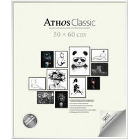 BILDERRAHMEN - Weiß Hochglanz, Basics, Papier/Holzwerkstoff (50/60/1,8cm)