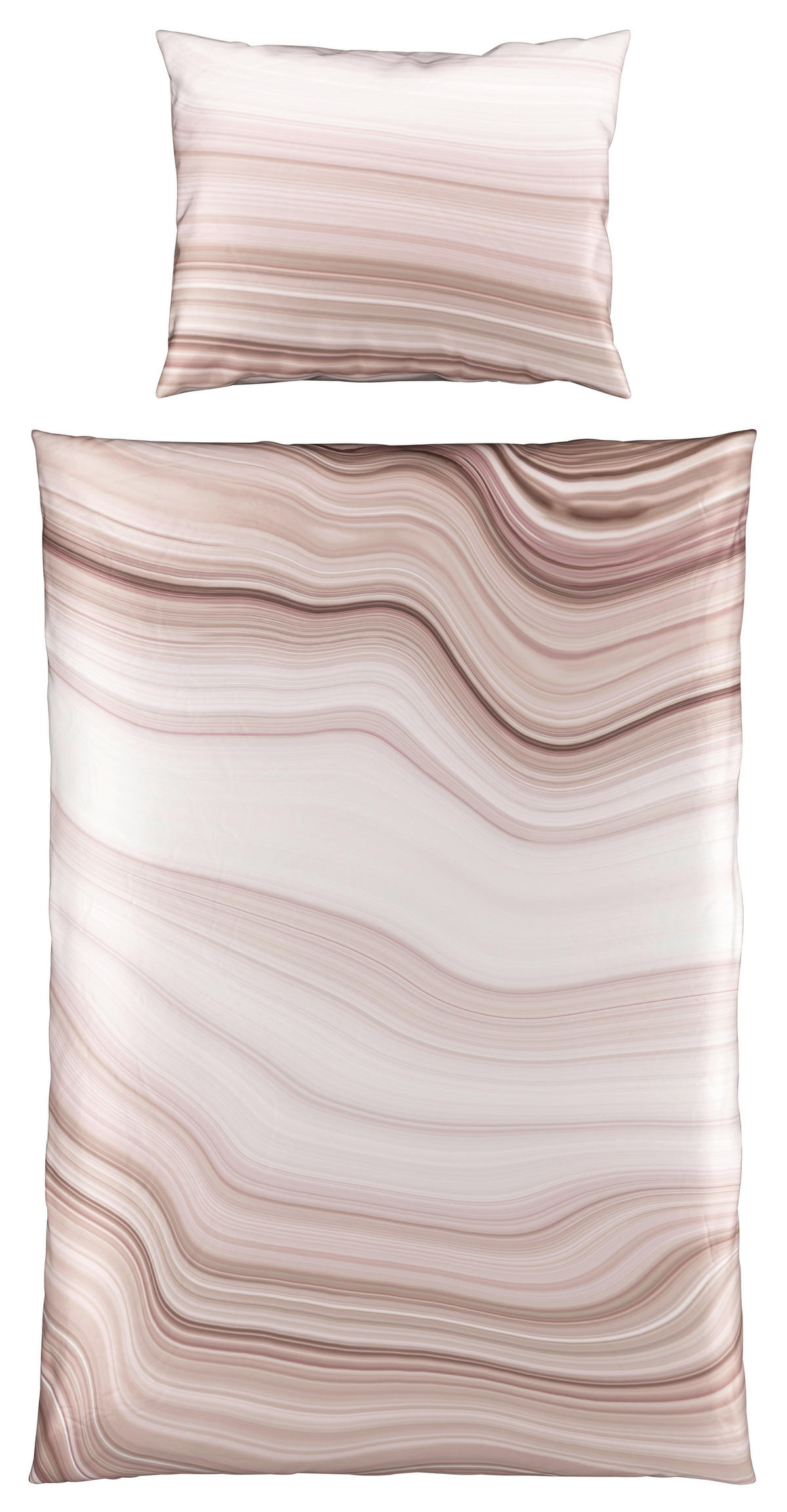 POSTELJINA SA DVA LICA HEATHER 140/200 cm saten boja sleza  - boja sleza, Osnovno, tekstil (140/200cm) - Esposa