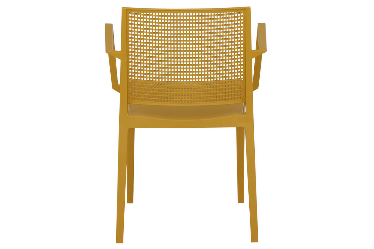 STAPELSTUHL in Kunststoff Gelb  - Gelb, Basics, Kunststoff (46/80/56cm) - Siena Garden