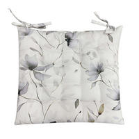 JASTUK ZA SEDENJE     - siva, Romantično / Seoski, tekstil (38/38/4cm) - Esposa