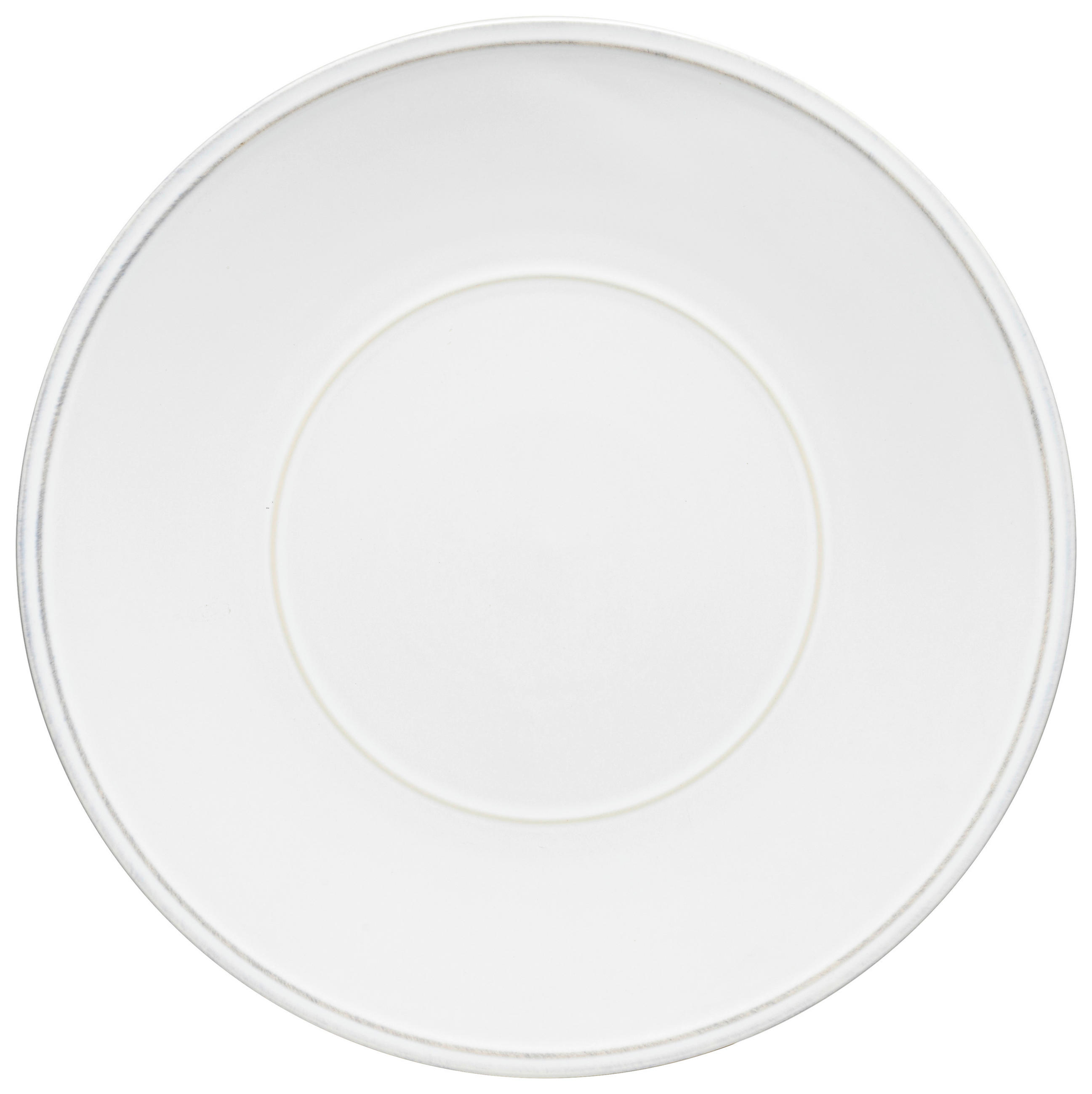 PLATZTELLER FRISO  - Weiß, Basics, Keramik (34/2,5cm) - Costa Nova