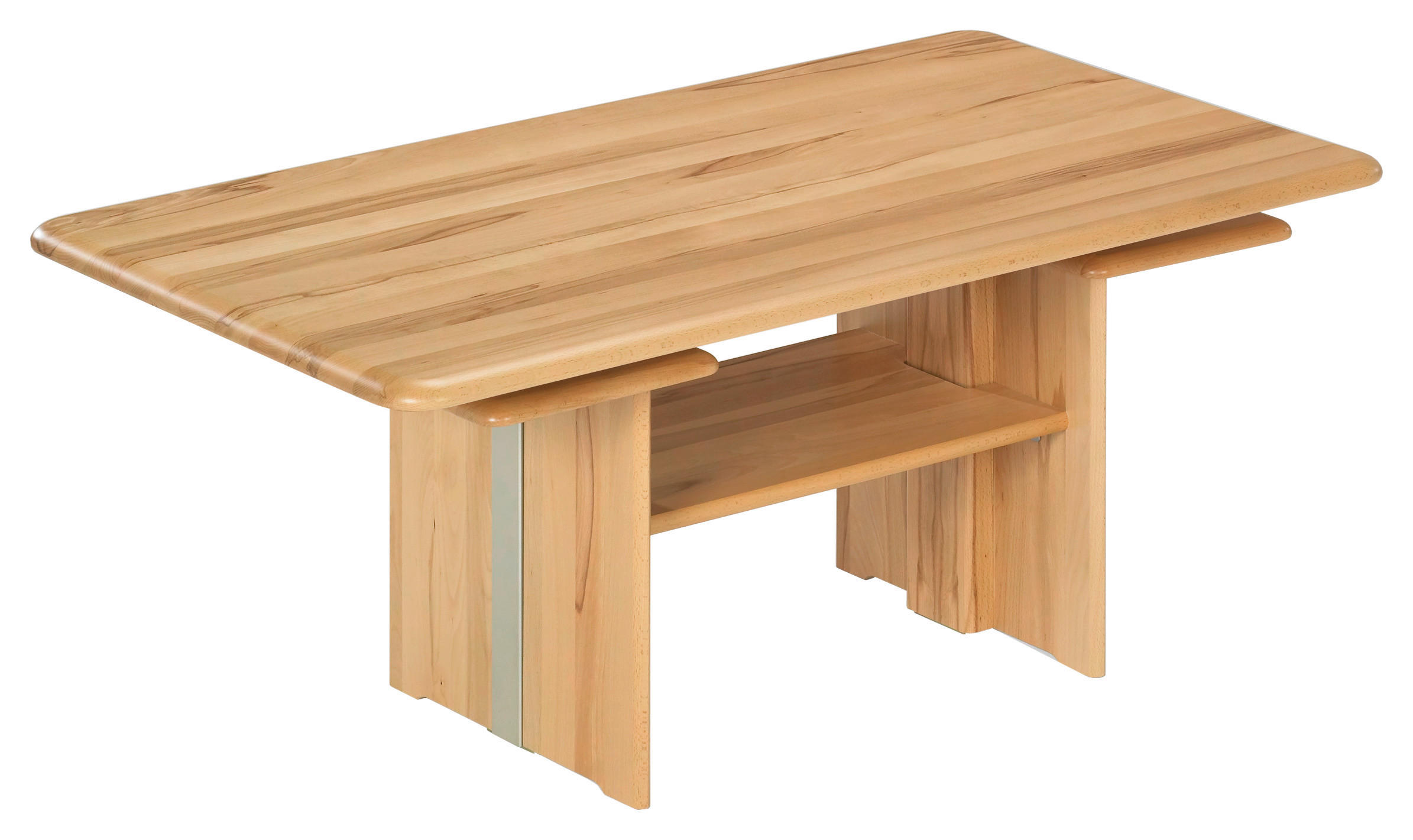 COUCHTISCH Kernbuche massiv, vollmassiv 120/70/55-83 cm rechteckig Kernbuche  - Kernbuche, KONVENTIONELL, Holz (120/70/55-83cm) - Venda
