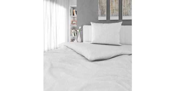 BETTWÄSCHE Satin 140/200 cm  - Weiß, KONVENTIONELL, Textil (140/200cm) - Novel