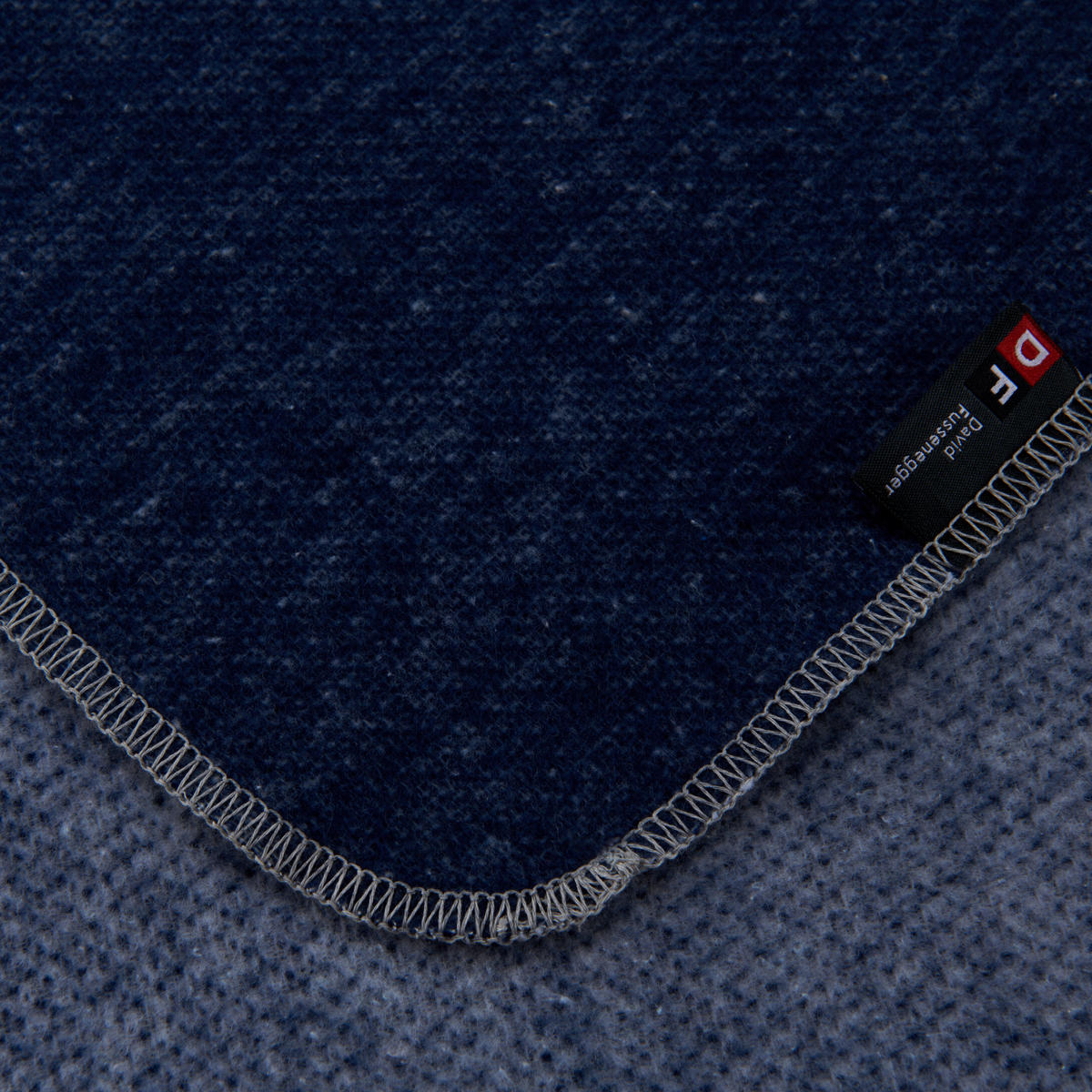 DECKE 130/170 cm  - Graublau, Basics, Textil (130/170cm) - David Fussenegger