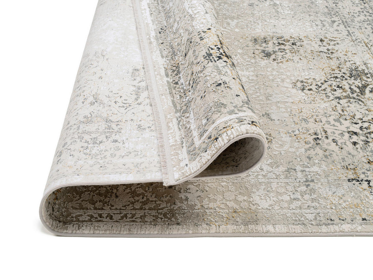 VINTAGE-TEPPICH 240/340 cm Elba Grau  - Grau, Design, Textil (240/340cm) - Dieter Knoll