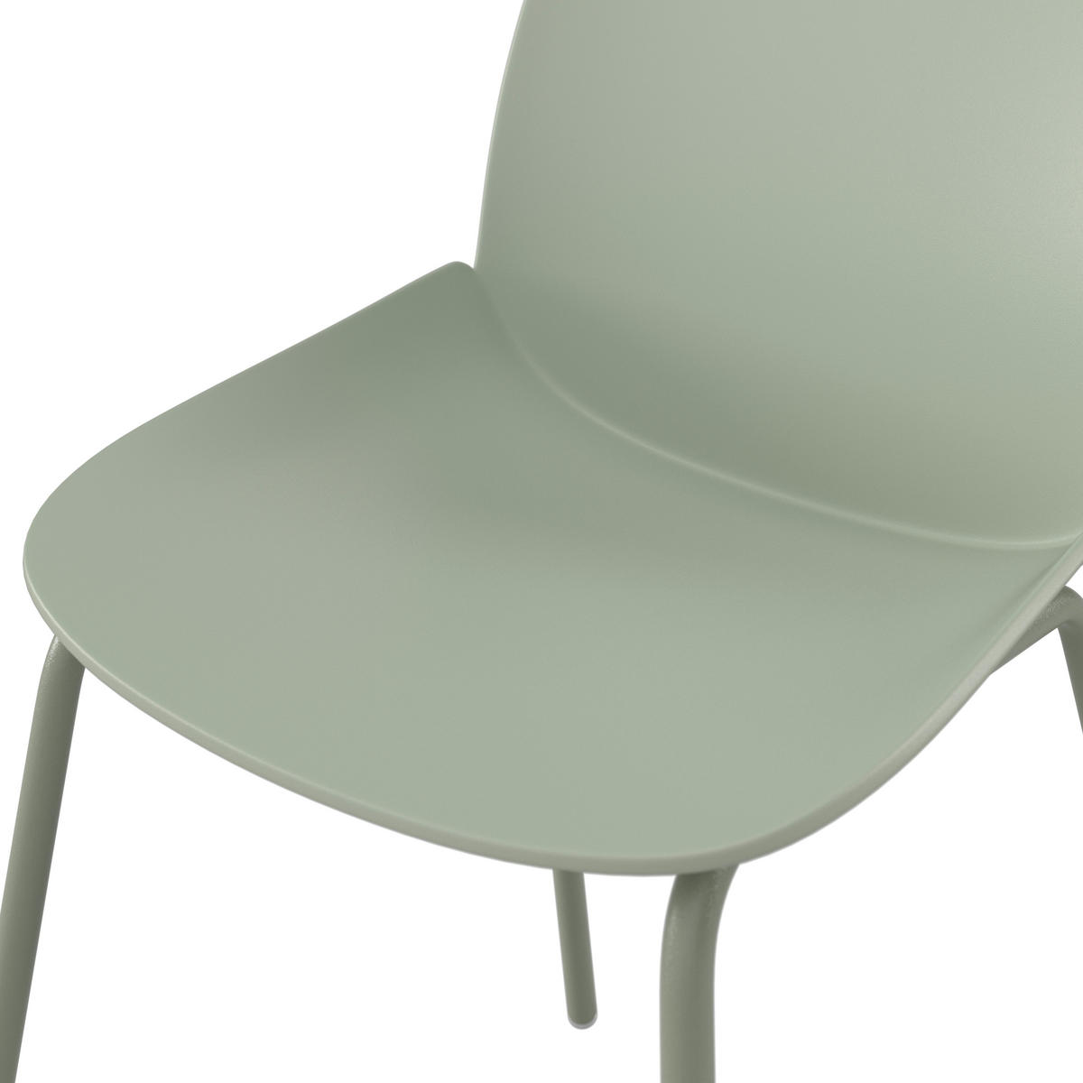 ZAHRADNÍ ŽIDLE, kov, plast - zelená, Moderní, kov/plast (45,5/80,5/57cm) - Ambia Garden