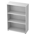 AKTENSCHRANK 80/114,4/33 cm  - Weiß, KONVENTIONELL, Holzwerkstoff (80/114,4/33cm) - Venda