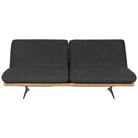 SCHLAFSOFA Holz, Textil Anthrazit  - Anthrazit/Beige, Design, Holz/Textil (204/92/90cm) - Dieter Knoll