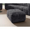 HOCKER in Textil Schwarz  - Schwarz, Design, Kunststoff/Textil (72/44/72cm) - Livetastic