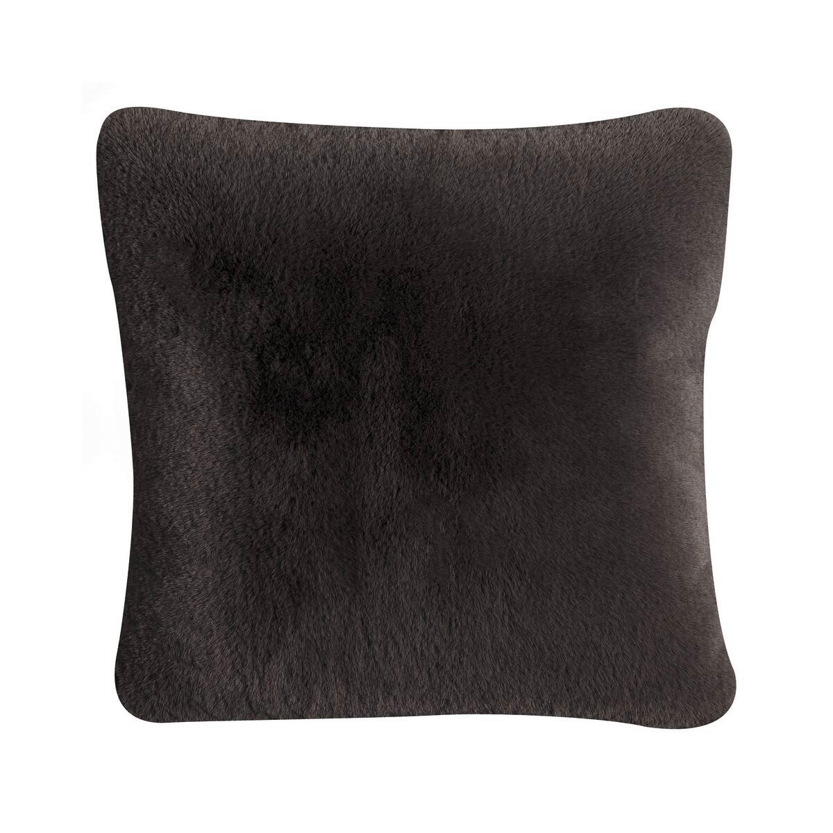 ZIERKISSEN 45/45 cm  - Dunkelgrau, Basics, Textil (45/45cm)