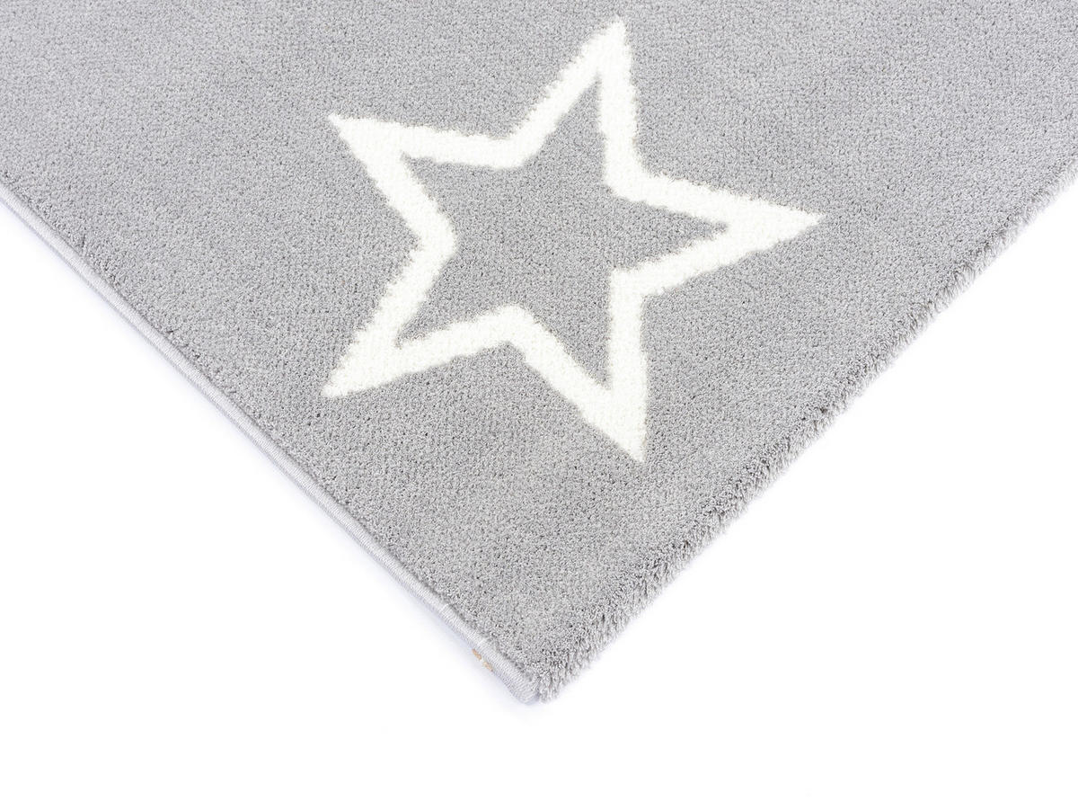 KINDERTEPPICH 65/130 cm  - Grau, Design, Textil (65/130cm) - Ben'n'jen