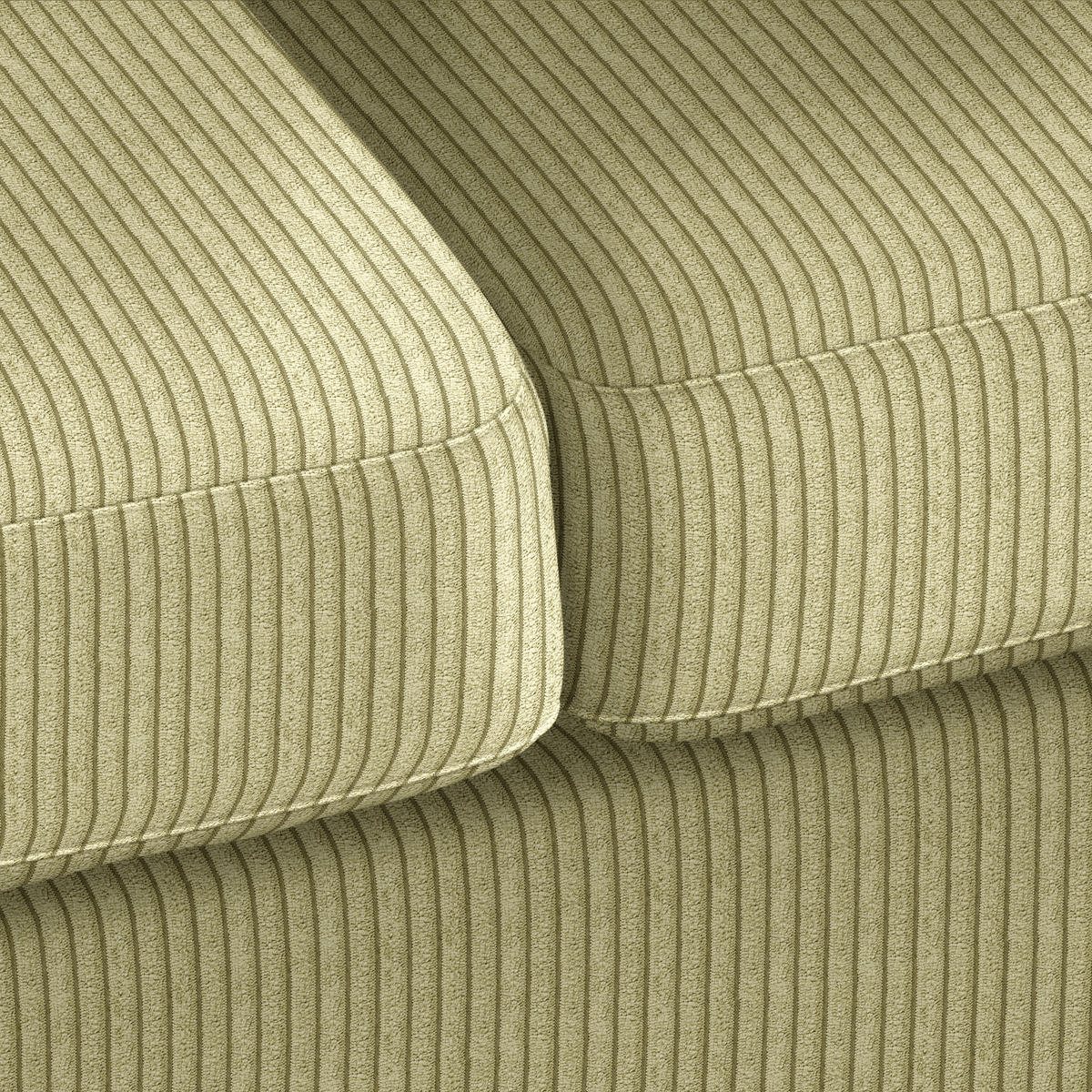 2-SITS SOFFA i textil lime  - lime/naturfärgad, trä/textil (190/70-85/95cm) - MID.YOU