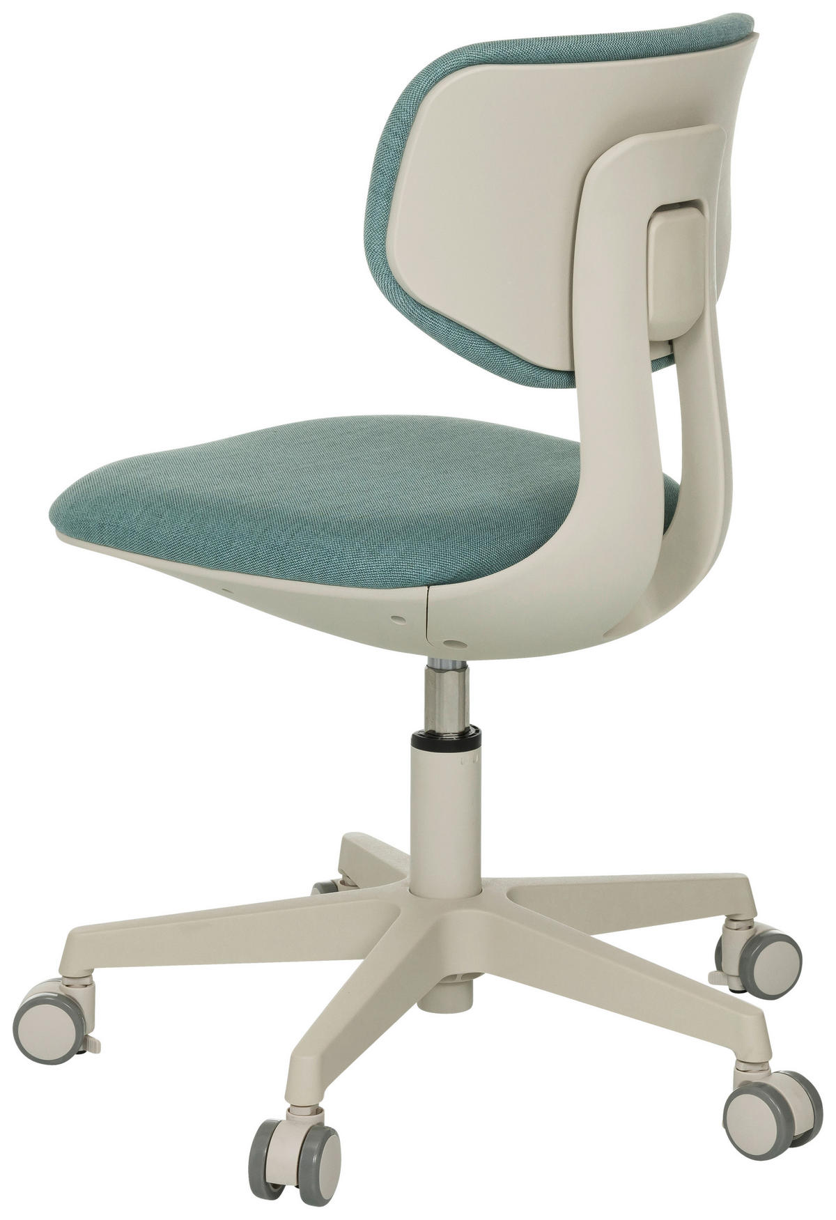 JUGENDDREHSTUHL Struktur Blau  - Blau/Creme, MODERN, Kunststoff/Textil (52/70 - 79/52cm) - MID.YOU