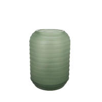 VASE 19 cm  - Grün, Trend, Glas (14/19cm)