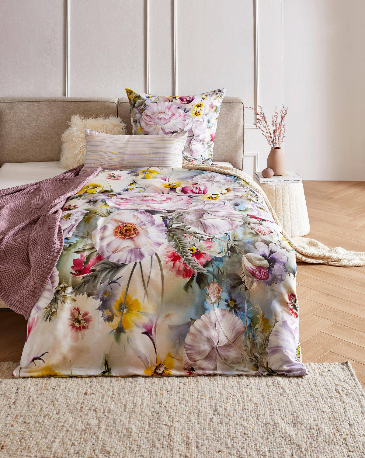 WENDEBETTWÄSCHE Satin 135/200 cm  - Weiß, KONVENTIONELL, Textil (135/200cm) - Esposa