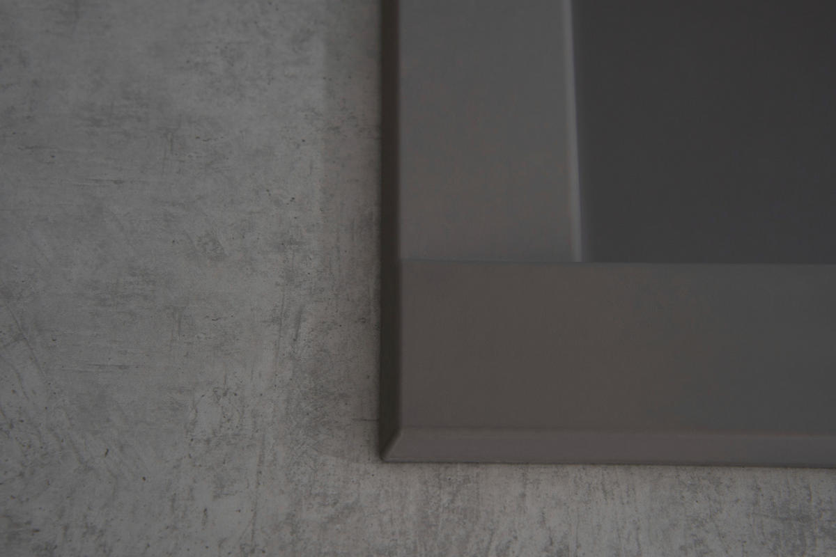 SPÜLE 1712OHIO66X50G  - Grau, Trend, Glas/Kunststoff (66/21/50cm) - Respekta