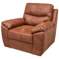 FOTEL - barna, Design, faalapú anyag/textil (112/98/98cm) - Hom`in